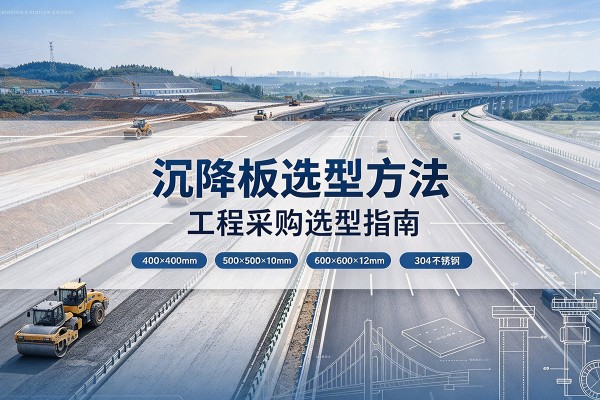 衡阳沉降板选择方法
