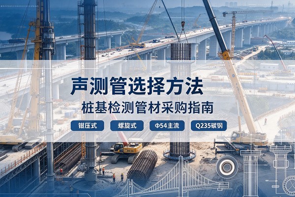 衡阳声测管选型标准
