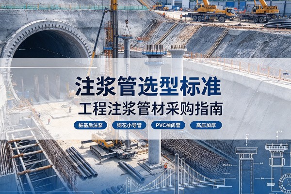 衡阳注浆管选型标准