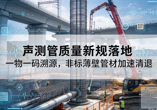 衡阳声测管质量新规落地，一物一码溯源，非标薄壁管材加速清退